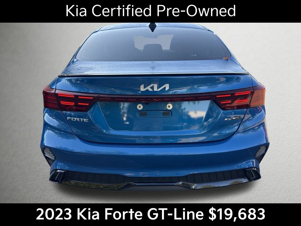 Certified Used 2023 Blue Kia GT-Line image 5
