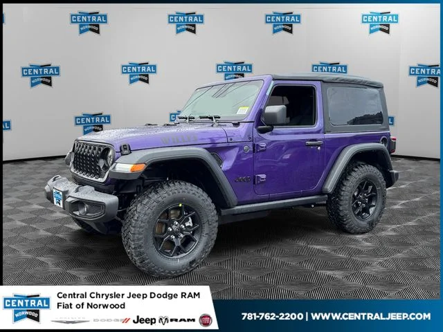 New 2026 Purple Jeep Willys image 1