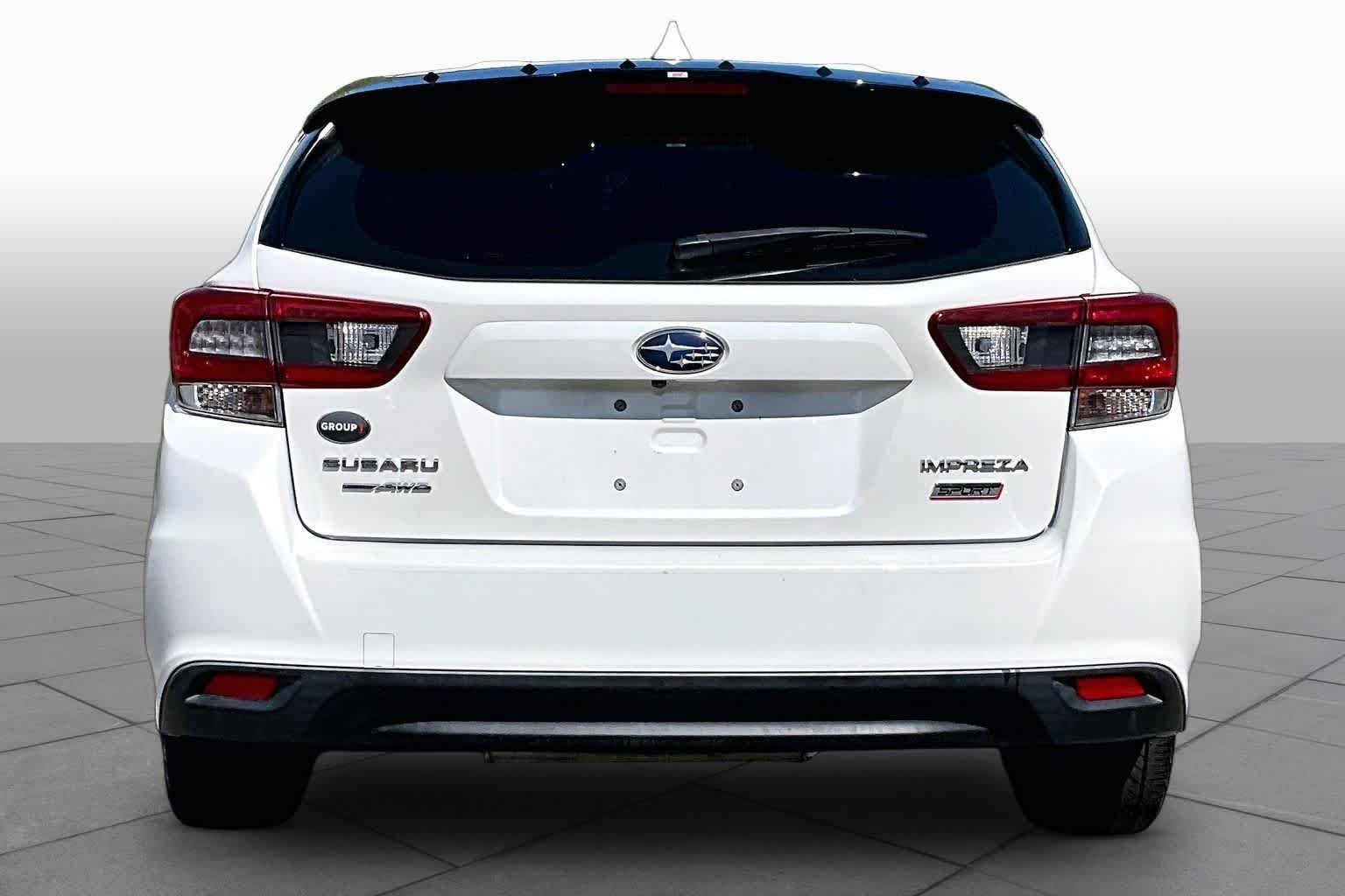 Used 2020 Crystal White Pearl Subaru Sport image 5