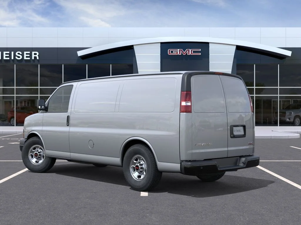 New 2026 Silver GMC Work Van image 3