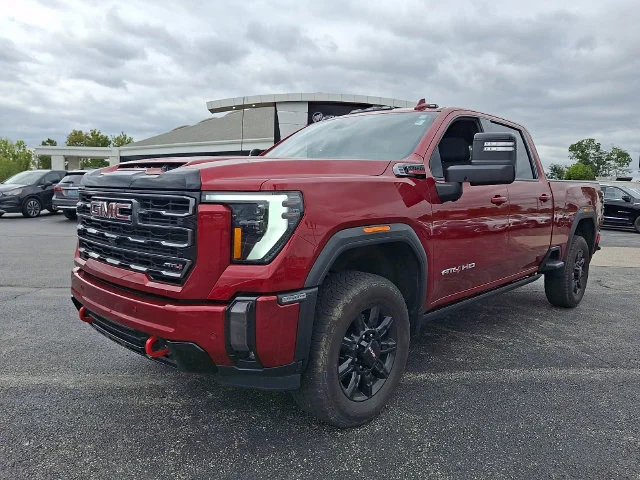 Used 2024 Red GMC AT4 image 3