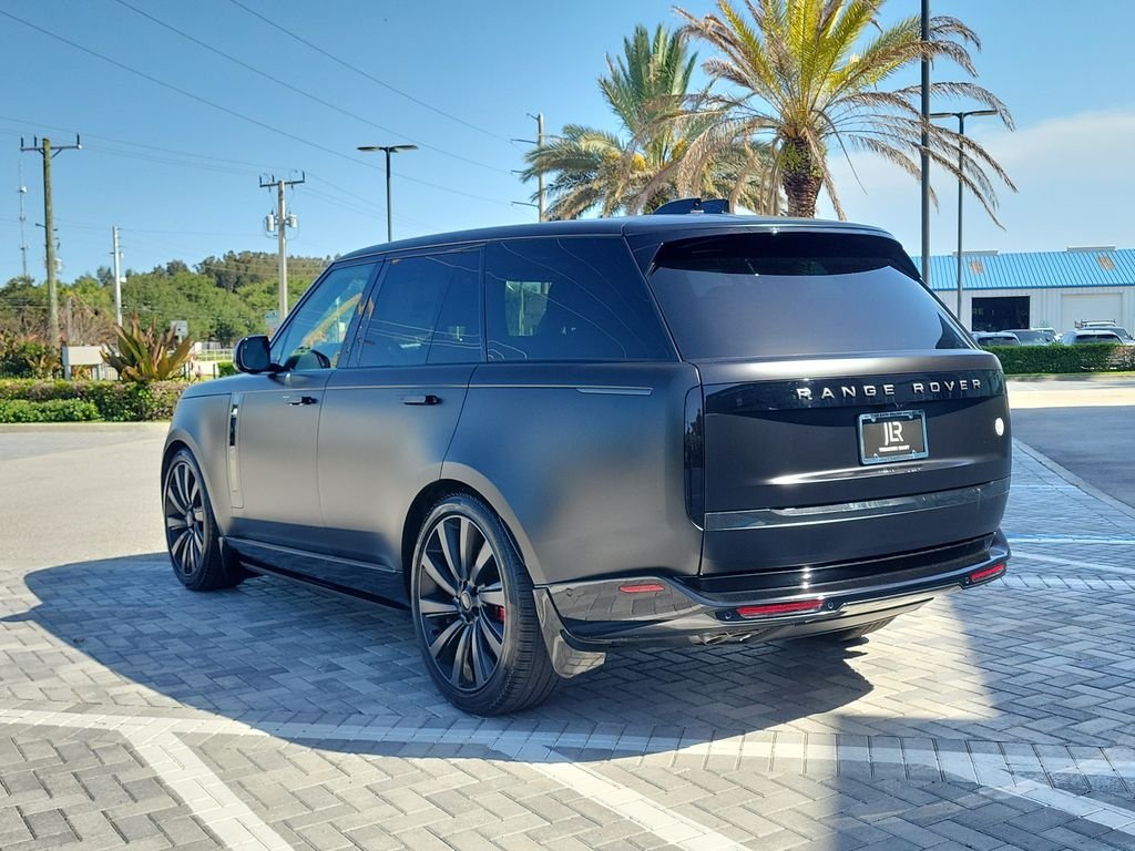New 2026 Obsidian Black Satin Land Rover SV image 3