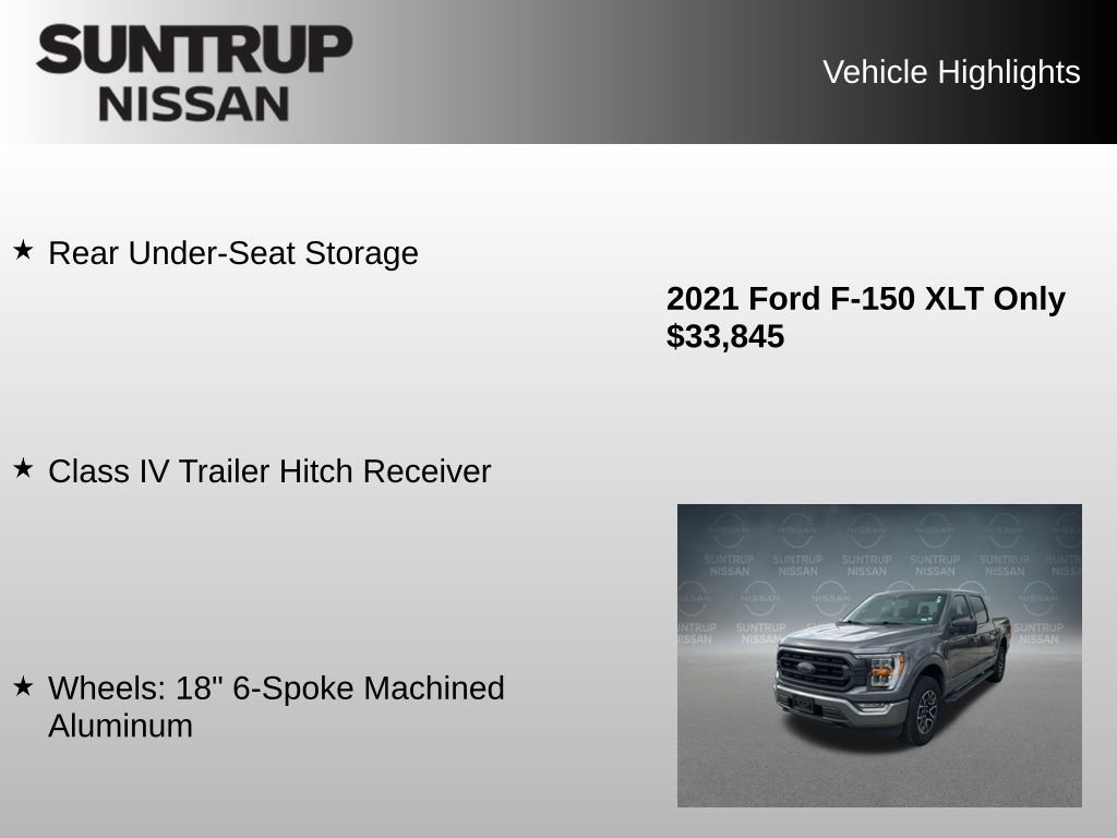 Used 2021 Gray Ford XLT image 26