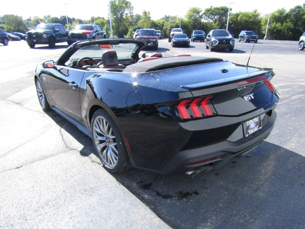 New 2025 Shadow Black Ford GT Premium Convertible image 8