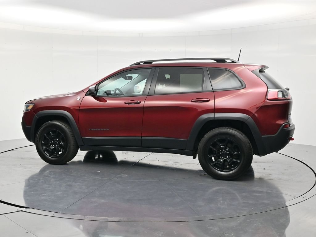 Used 2020 Velvet Red Pearlcoat Jeep Trailhawk image 7