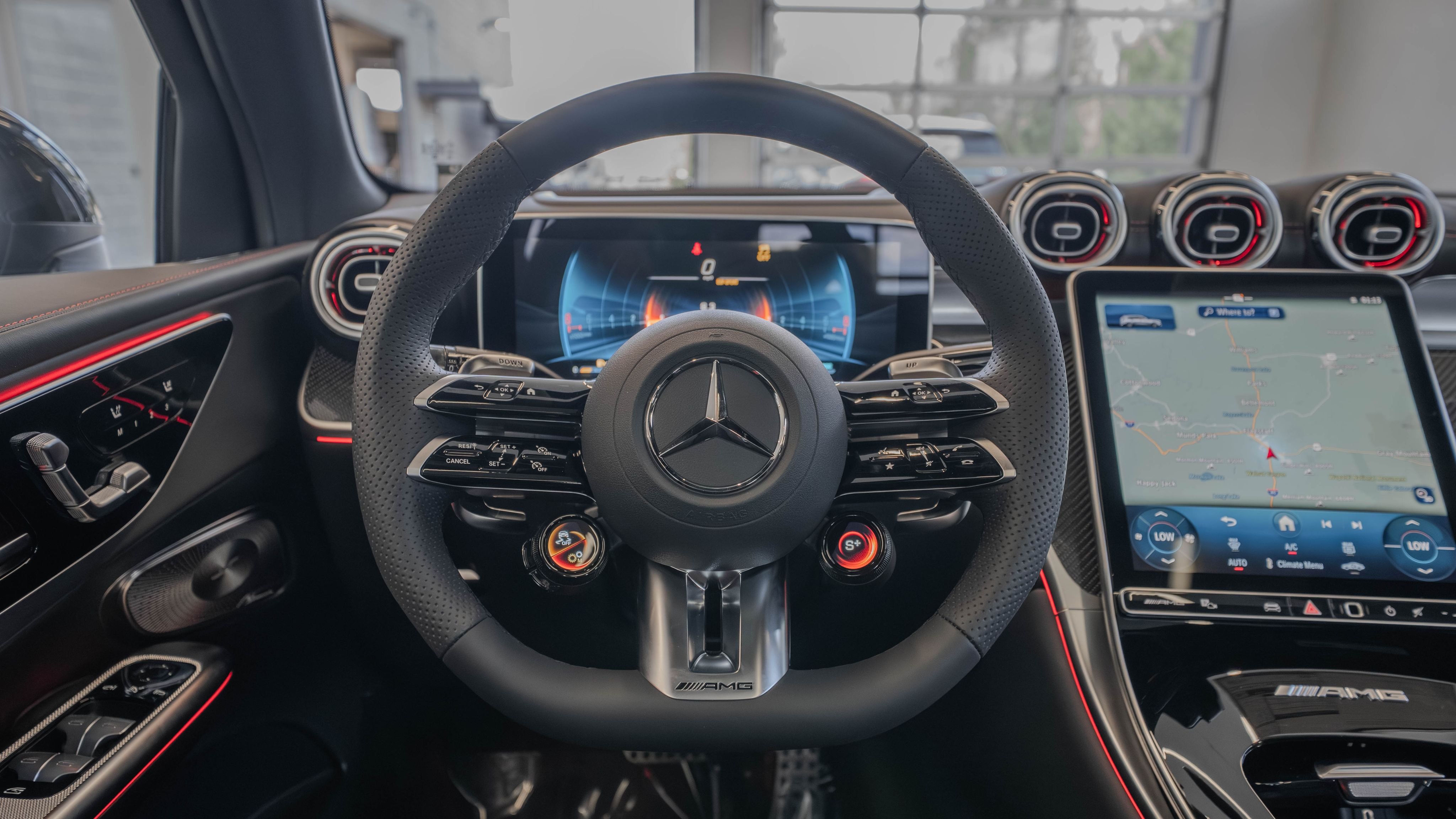 New 2026 Obsidian Black Metallic Mercedes-Benz GLC 43 AMG® image 9