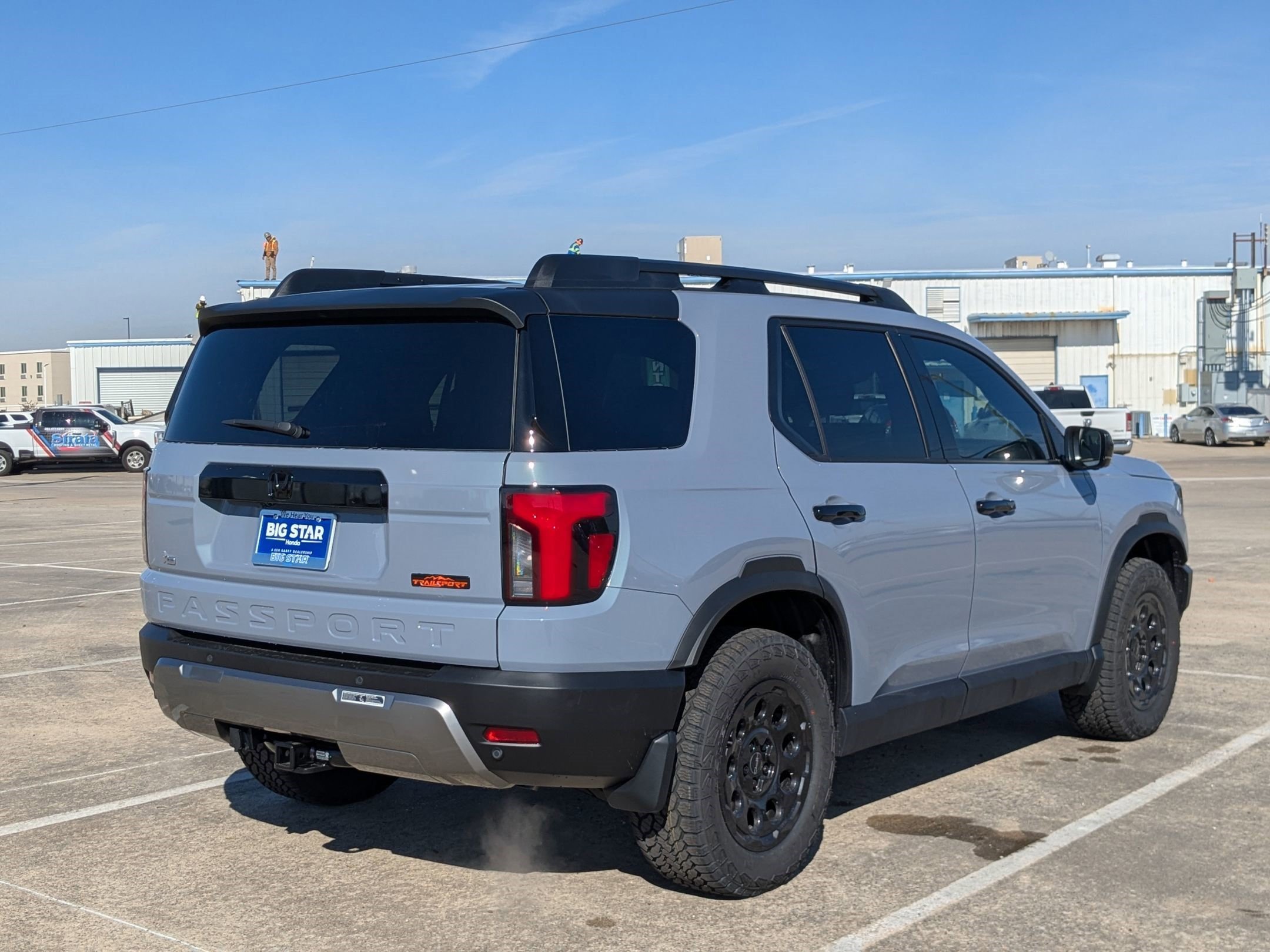 New 2026 Sonic Gray Pearl Honda TrailSport Elite Blackout image 4