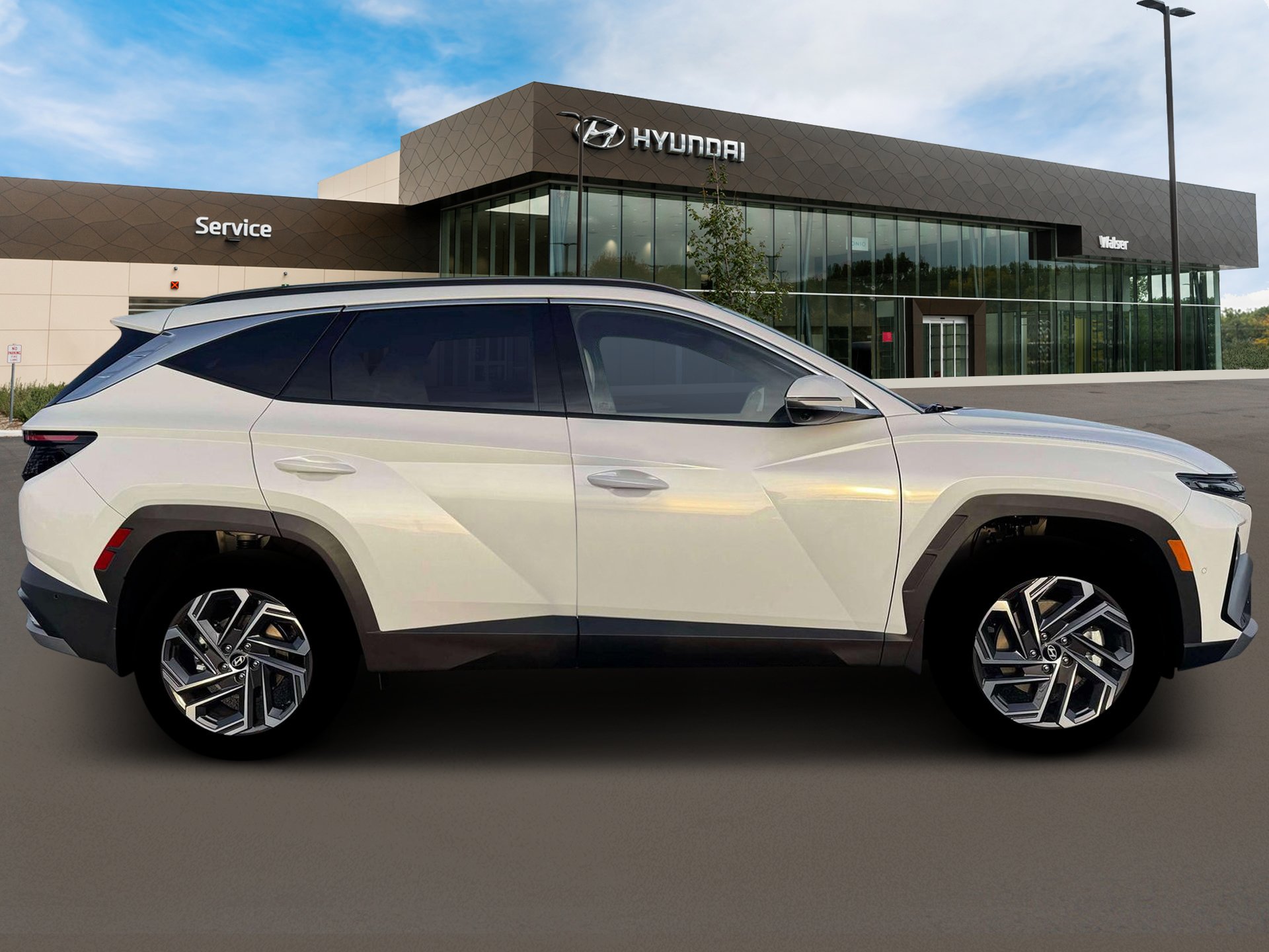 New 2026 Creamy White Pearl Hyundai Limited AWD image 10