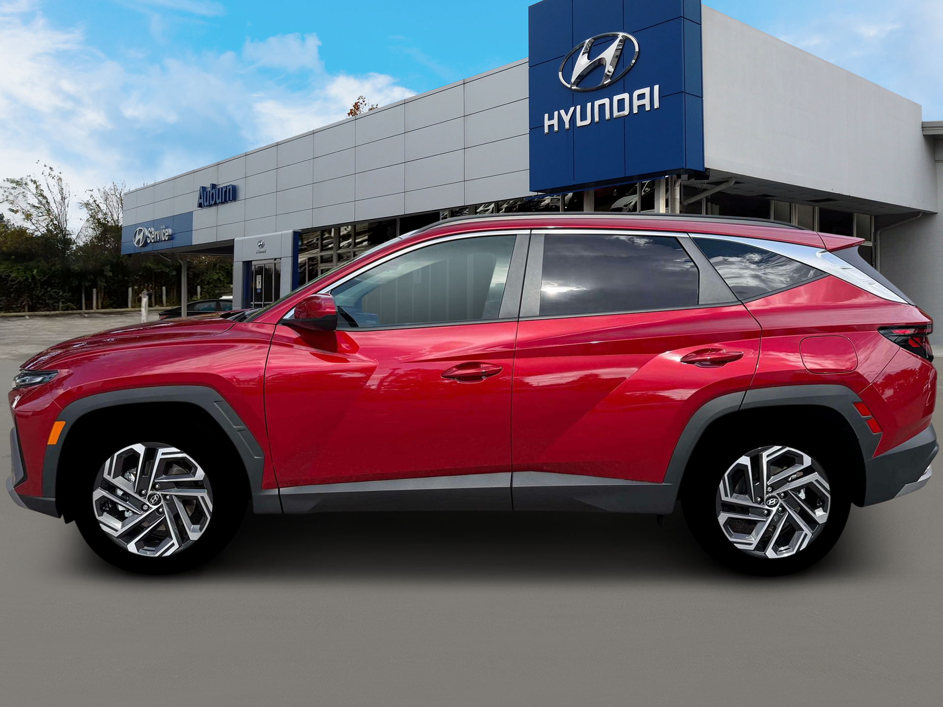New 2026 Red Hyundai SEL Plus FWD image 3