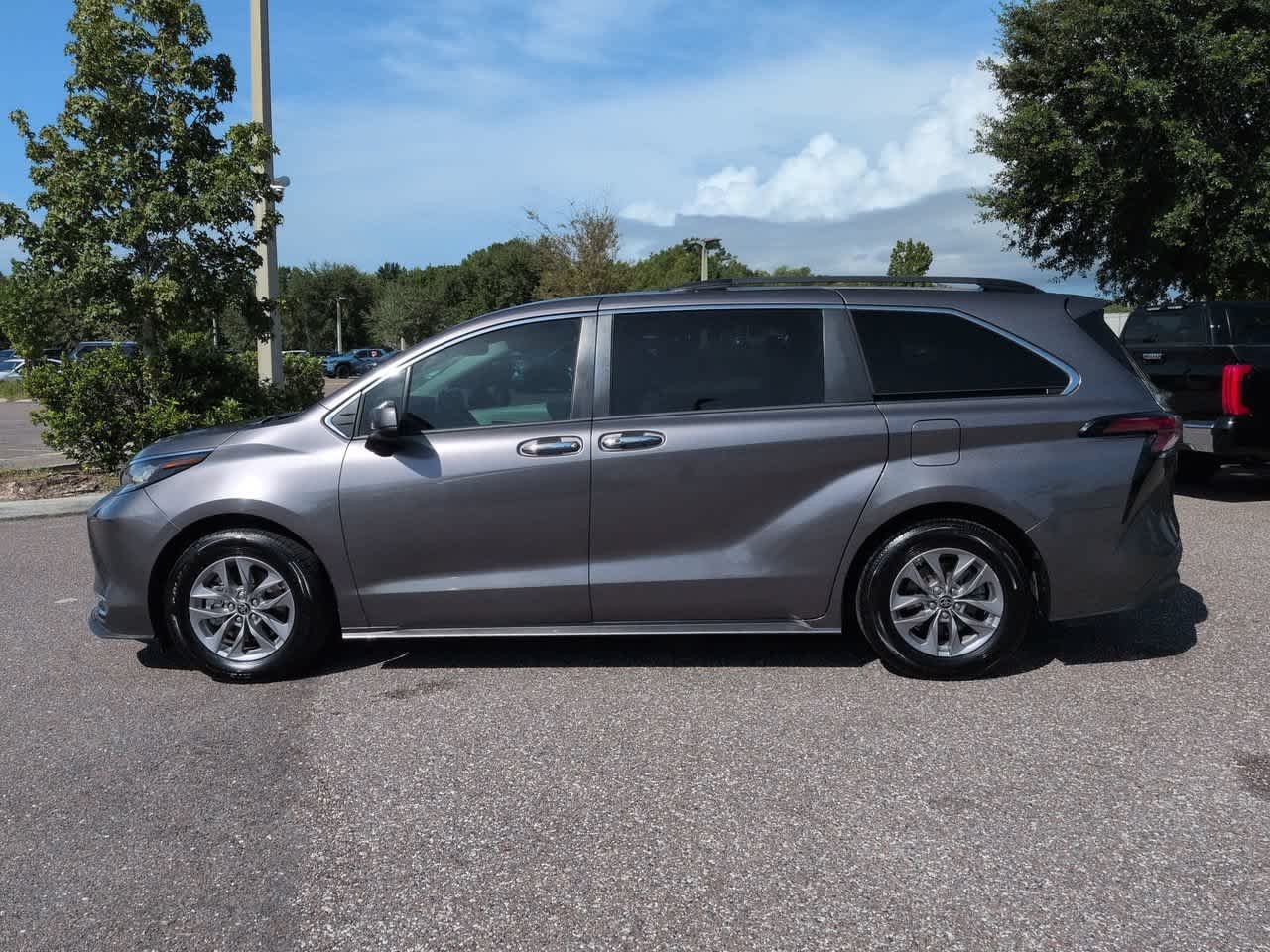 Certified Used 2021 Predawn Gray Mica Toyota XLE image 3