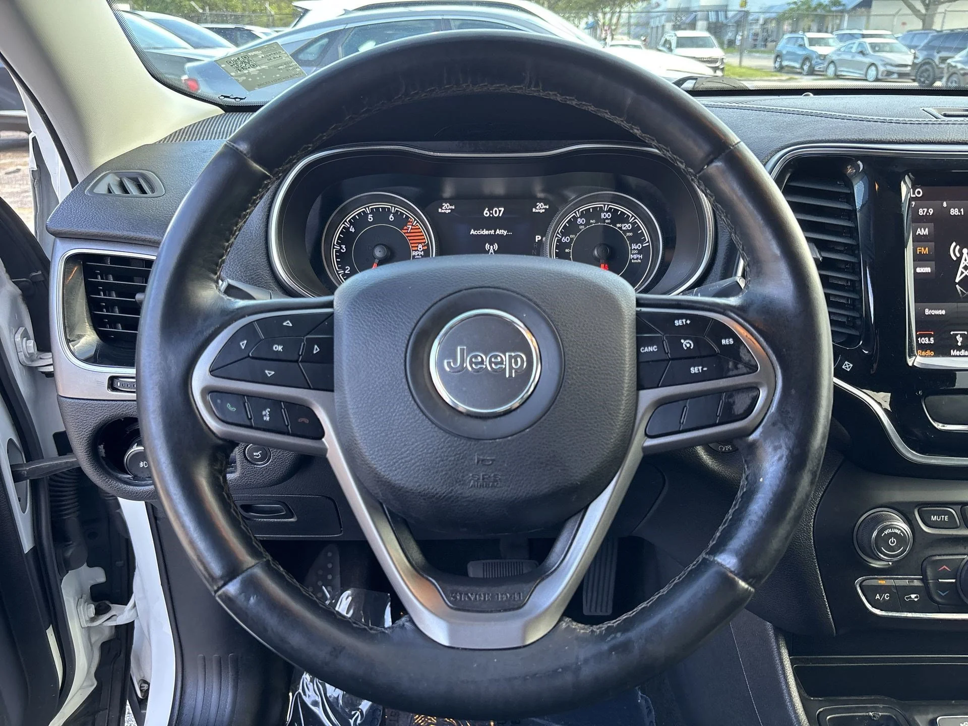 Used 2019 Bright White Clearcoat Jeep Limited image 11