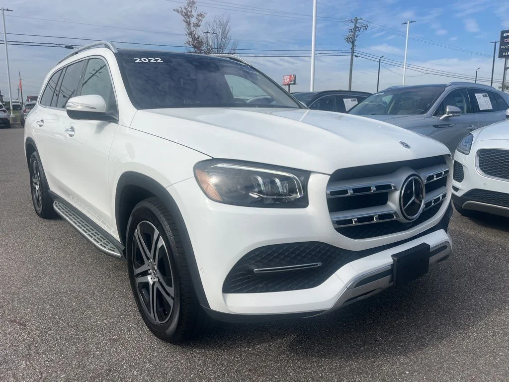 Used 2022 White Mercedes-Benz GLS 450 image 3