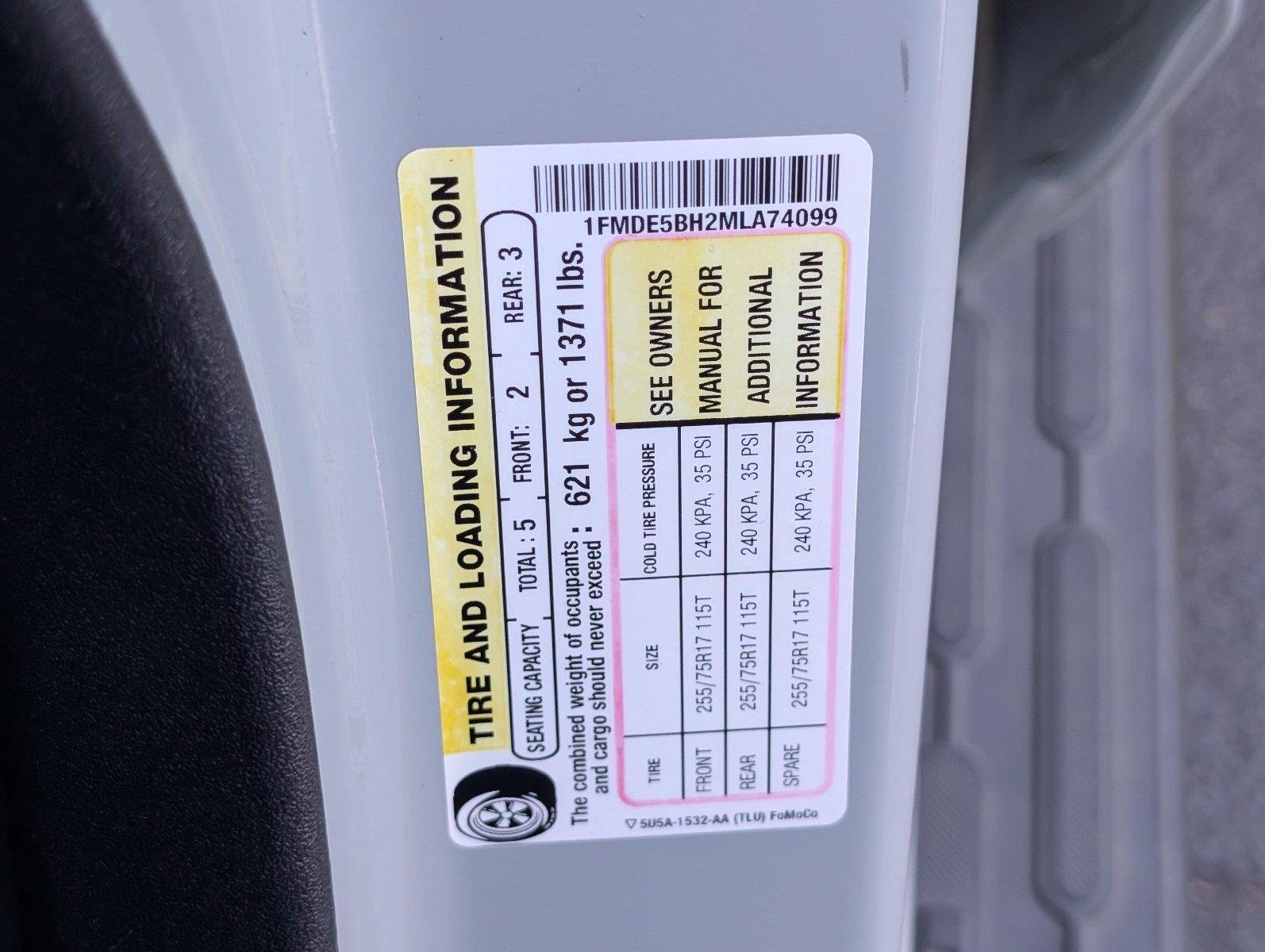 Used 2021 Cactus Gray Ford Big Bend image 15