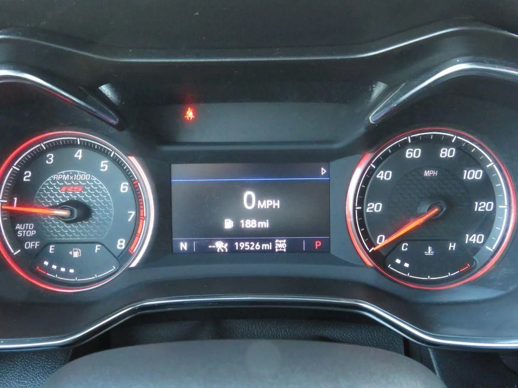 Used 2021 Scarlet Red Metallic Chevrolet RS image 27