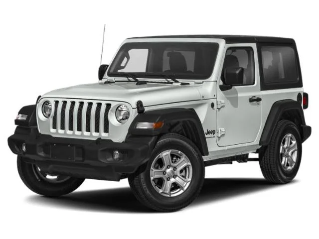 Used 2023 Bright White Clearcoat Jeep Sport S image 1