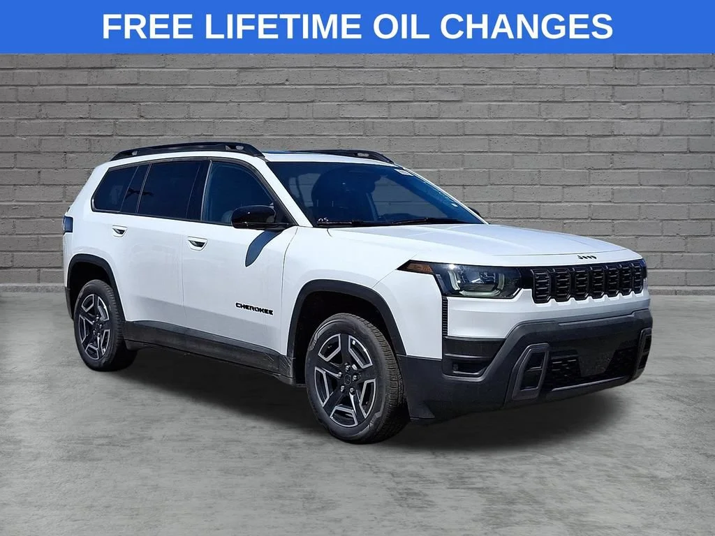 New 2026 Bright White Clearcoat Jeep Limited image 1