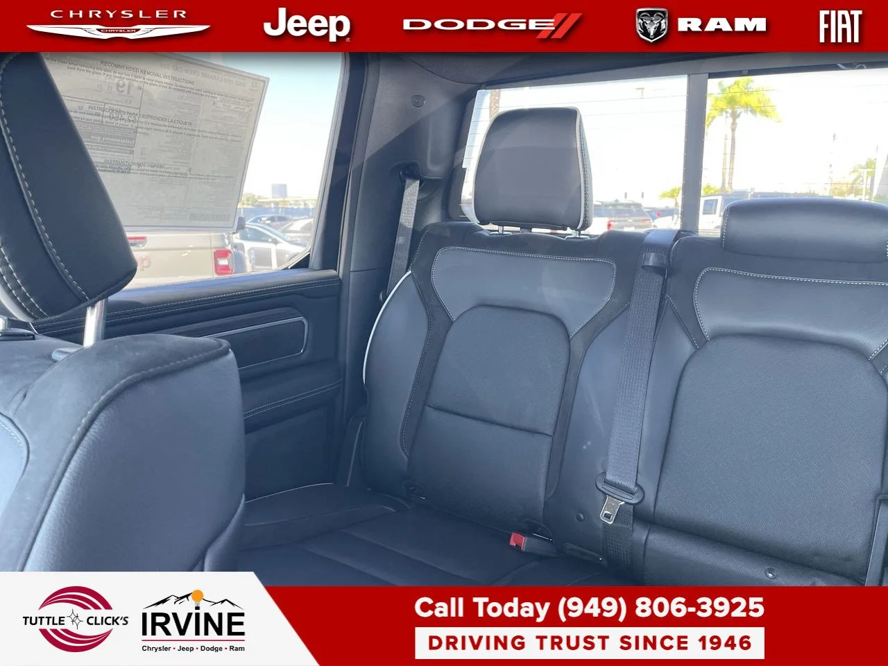 New 2027 Diamond Black Crystal Pearl-Coat Exterior Paint RAM Laramie image 4