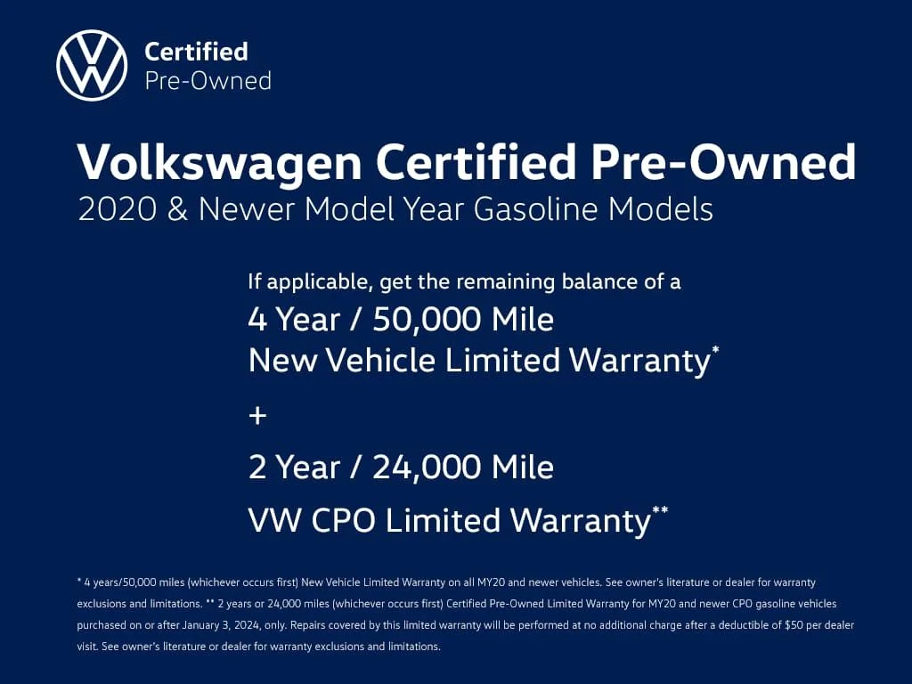 Certified Used 2025 Black Volkswagen 2.0T SE image 2