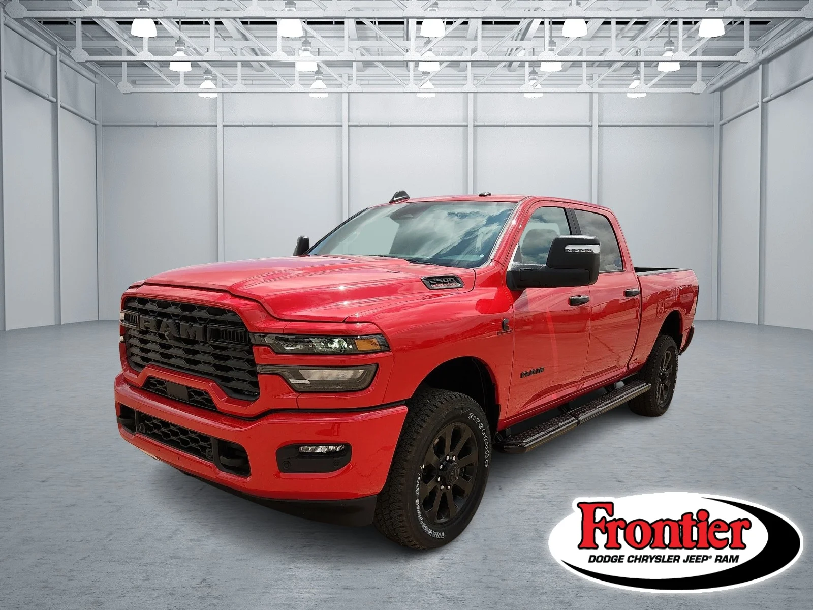 New 2026 Flame Red Clear-Coat  Paint Ram LONE STAR CREW CAB 4X4 6
