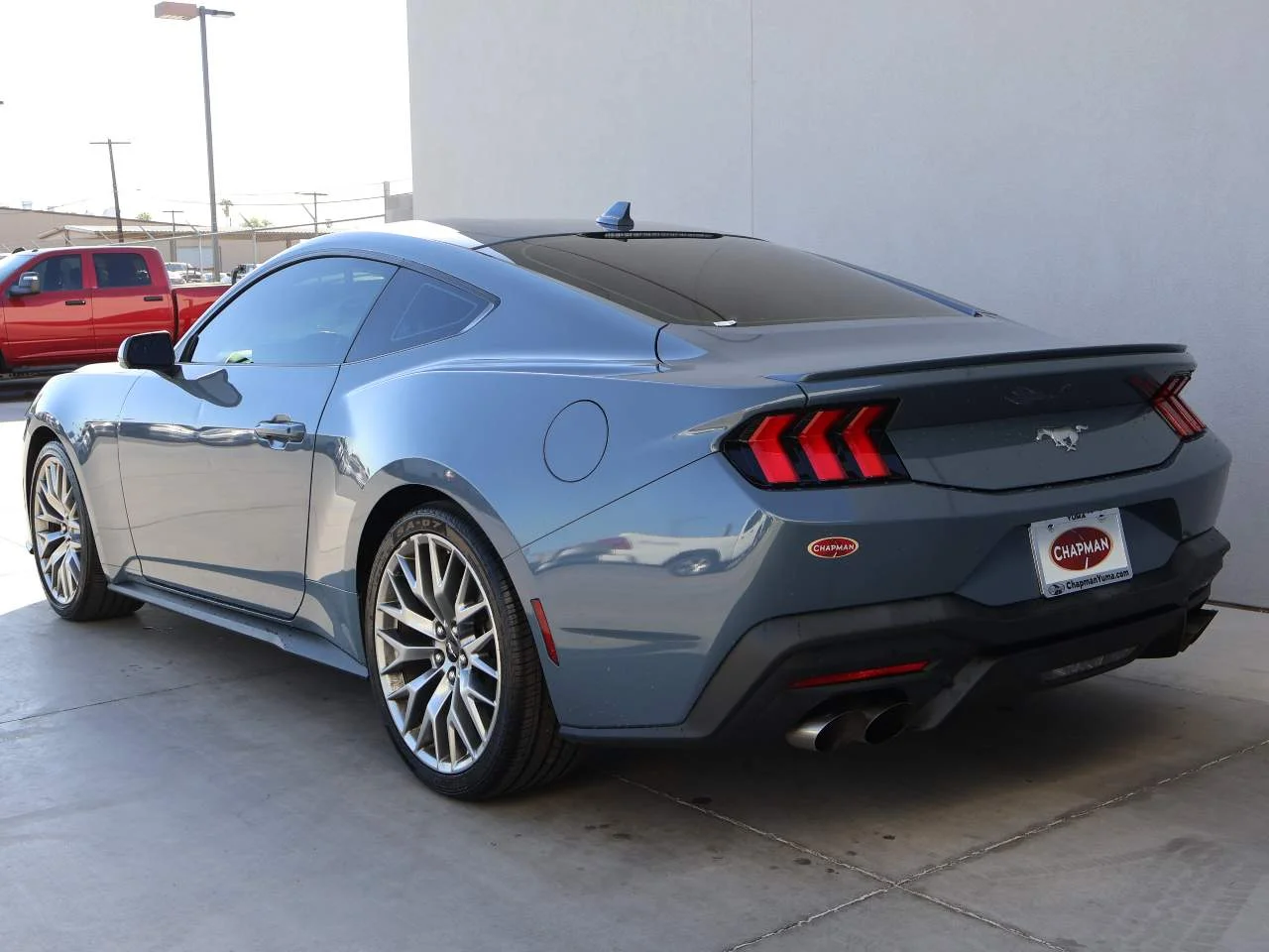 Used 2024 Vapor Blue Ford EcoBoost Premium image 3