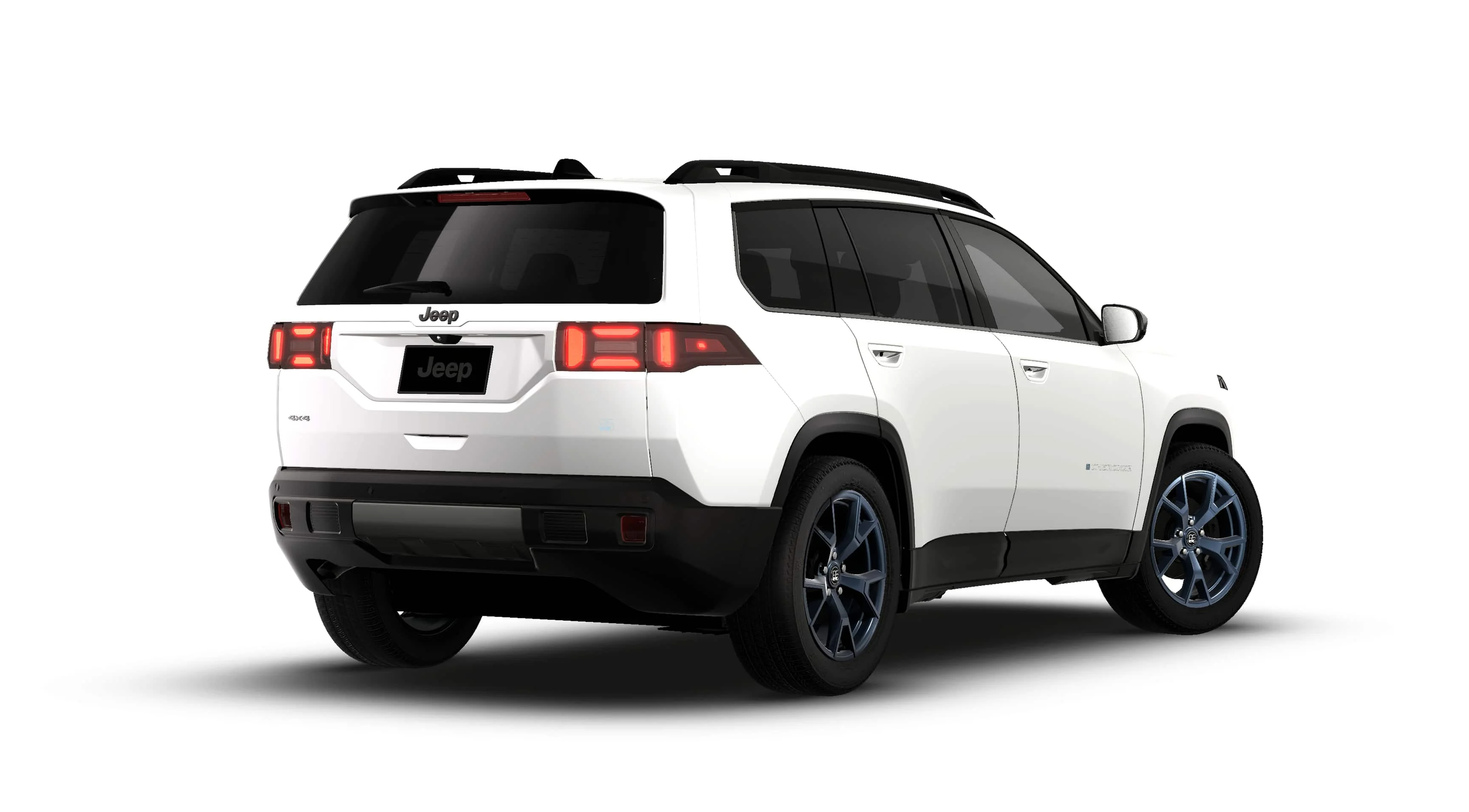 New 2026 Bright White Clear-Coat Exterior Paint Jeep  image 2