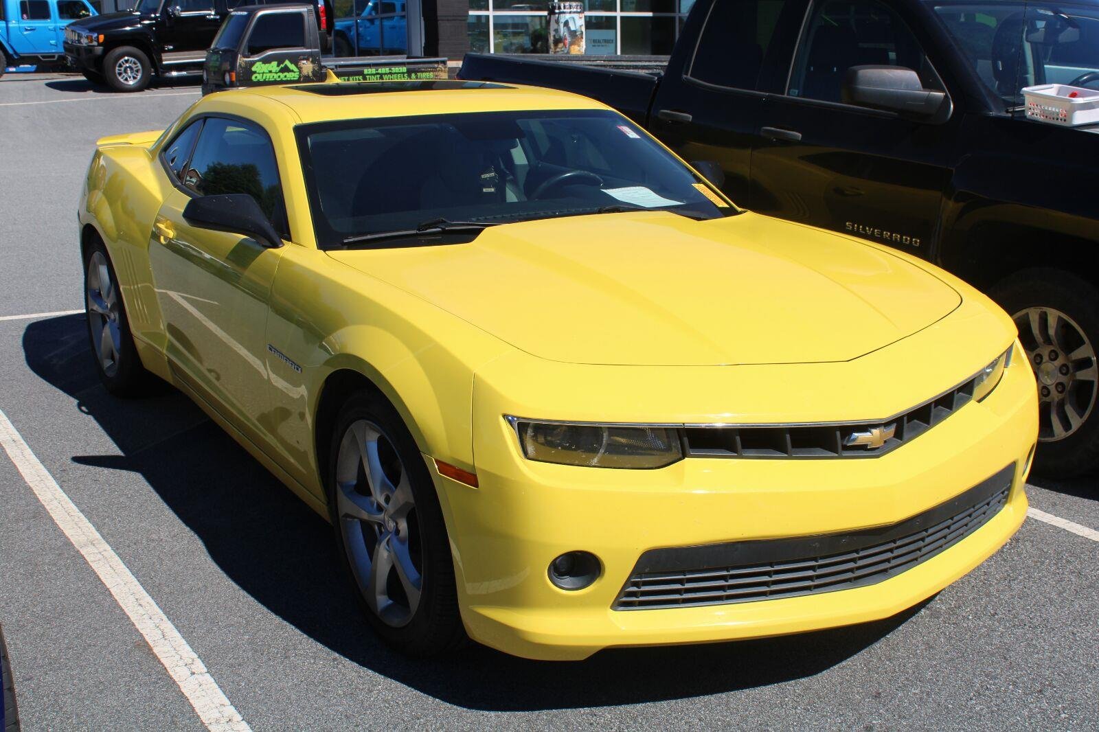 Used 2015 Bright Yellow Chevrolet LT image 3