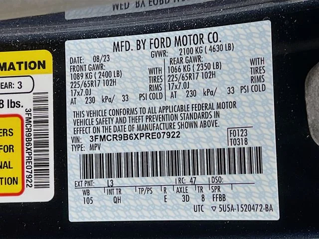 Used 2023 Blue Ford Big Bend image 30