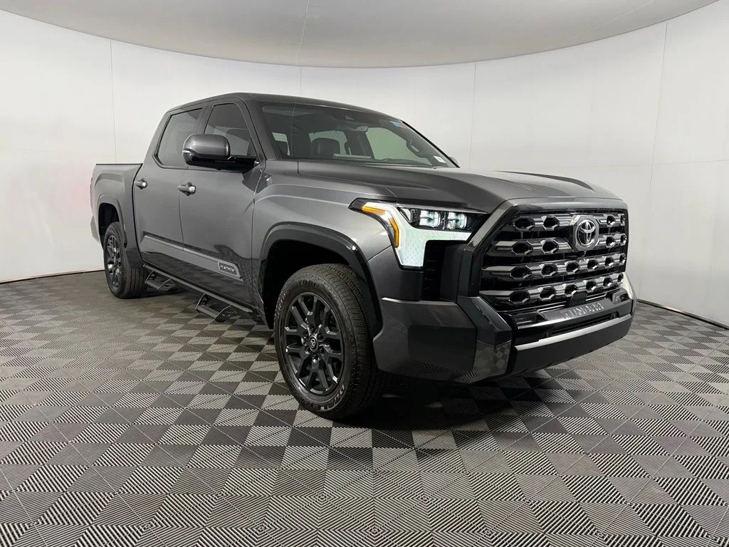 Certified Used 2025 Gray Toyota Platinum image 4