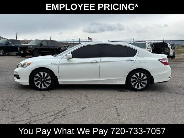 Used 2017 Honda Accord Hybrid EX-L with VIN JHMCR6F56HC028869 for sale in Castle Rock, CO