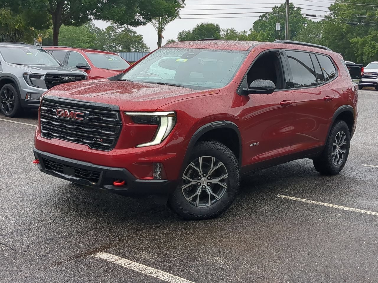 New 2026 Volcanic Red Tintcoat GMC AT4 image 1