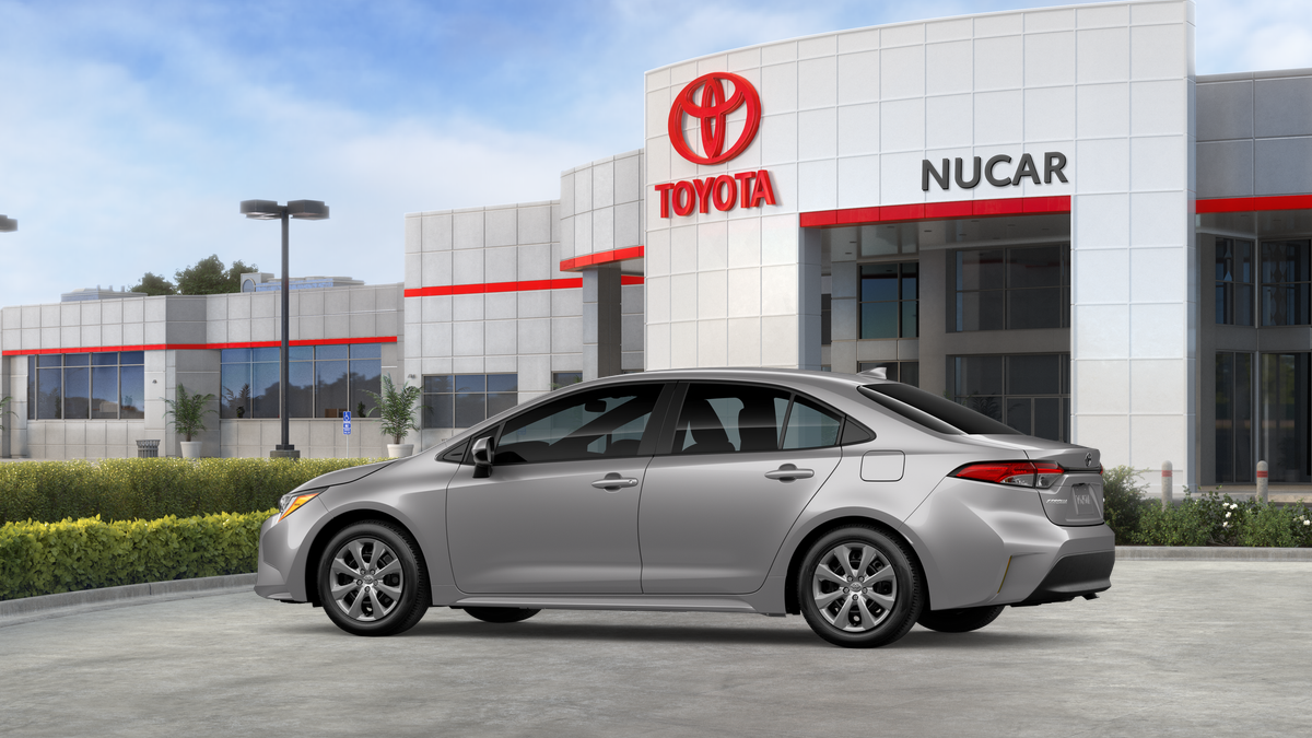 New 2026 Classic Silver Metallic Toyota LE image 5