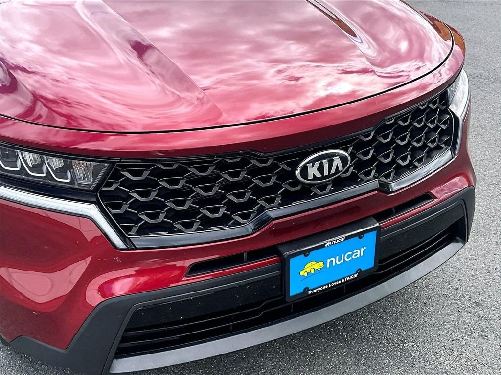 Used 2021 Passion Red Tintcoat Kia S image 30