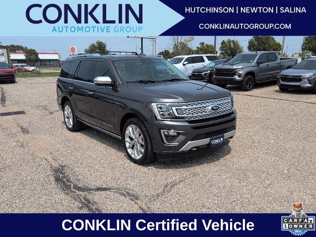 Used 2019 Gray Ford Platinum image 1