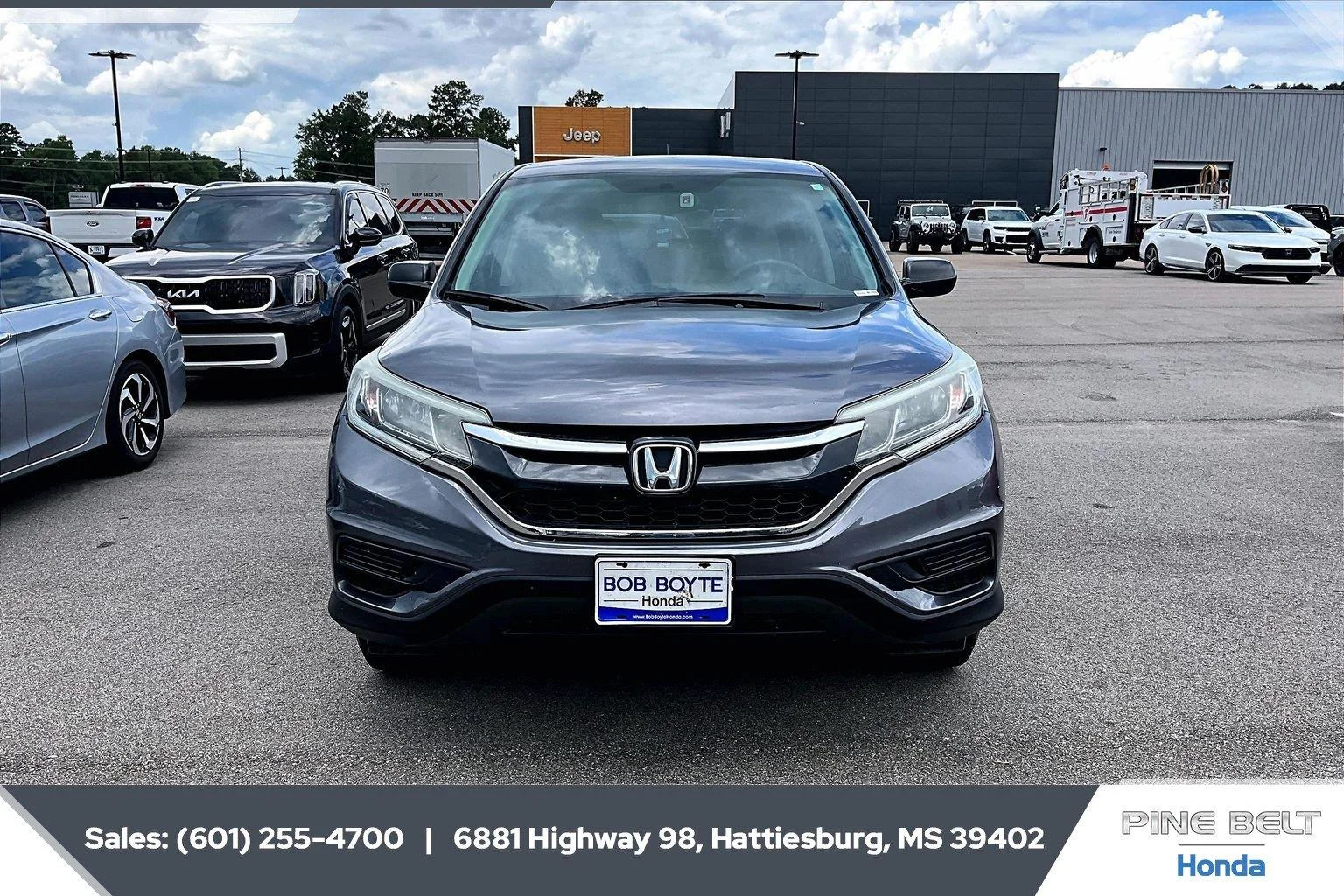 Used 2016 Modern Steel Metallic Honda LX image 5