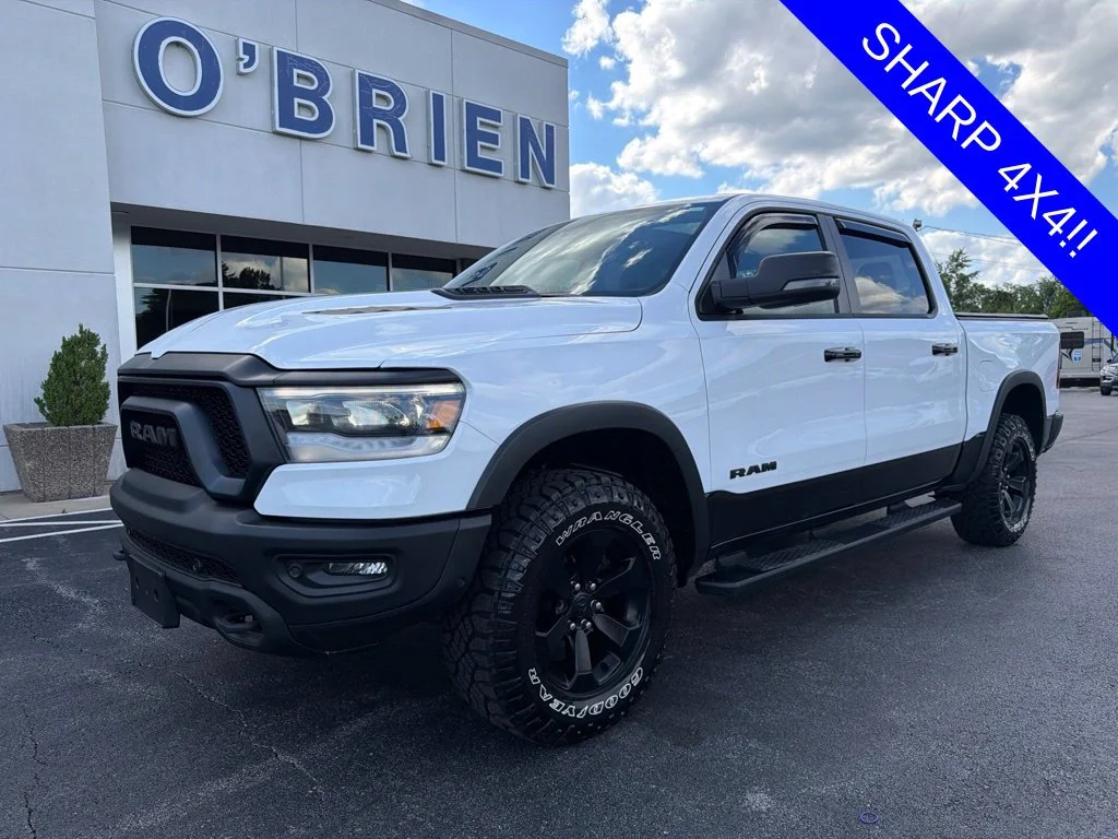 Used 2023 Bright White Clearcoat Ram Rebel image 1