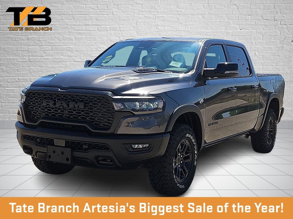 New 2026 Granite Crystal Metallic Clear-Coat Exterior Paint RAM Rebel image 1