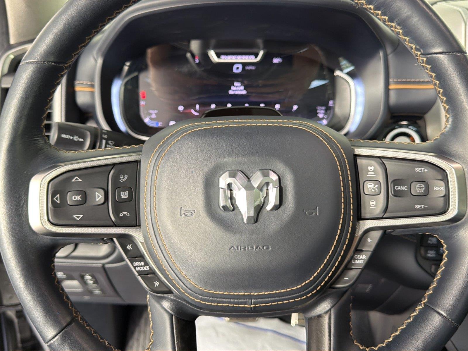 Used 2025 Billet Silver Metallic Clearcoat Ram Tungsten image 43