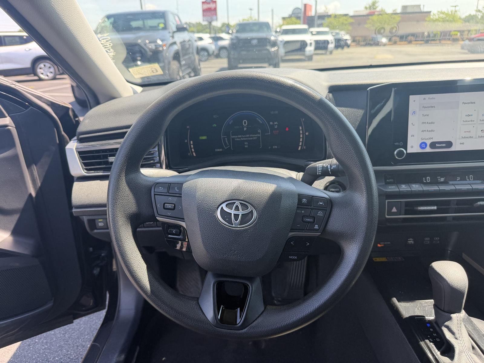 Used 2025 Midnight Black Metallic Toyota LE image 16