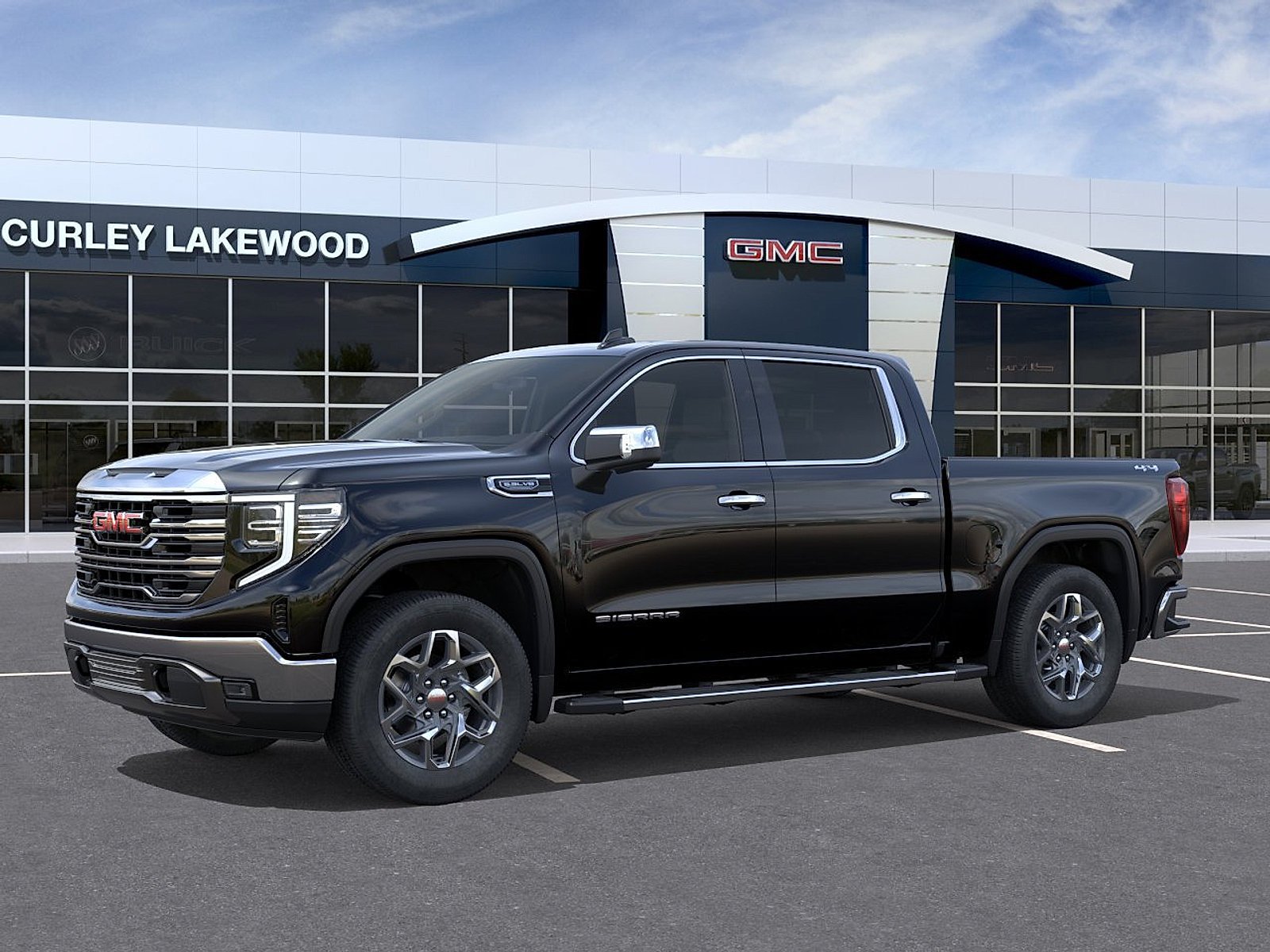 New 2026 Onyx Black GMC SLT image 2