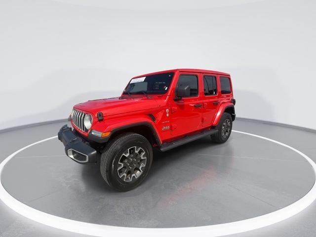 Used 2024 Red Jeep Sahara image 4