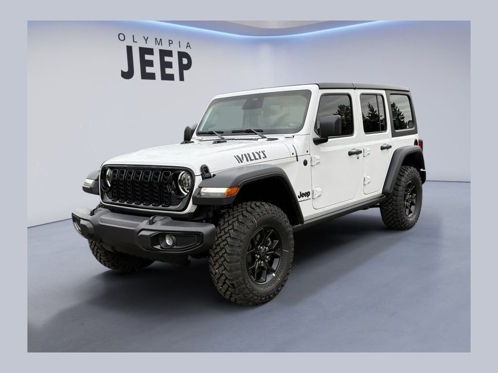 New 2026 Jeep Wrangler Willys 4-door in Olympia #TW163262