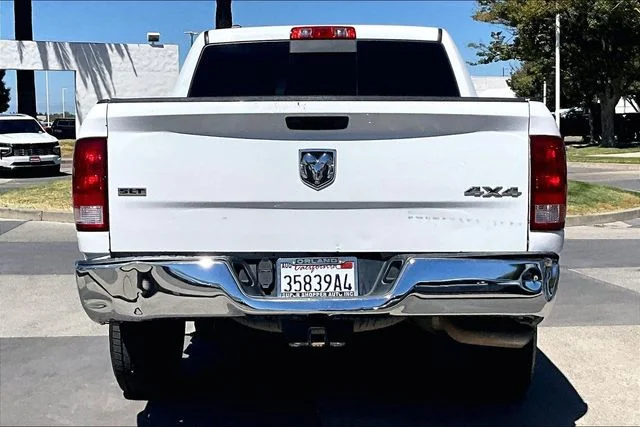 Used 2019 Bright White Clearcoat Ram SLT image 2