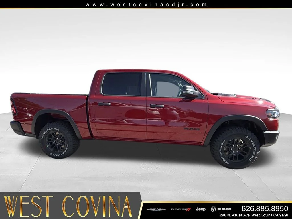 New 2026 Molten Red Pearl-Coat Exterior Paint RAM Rebel image 6