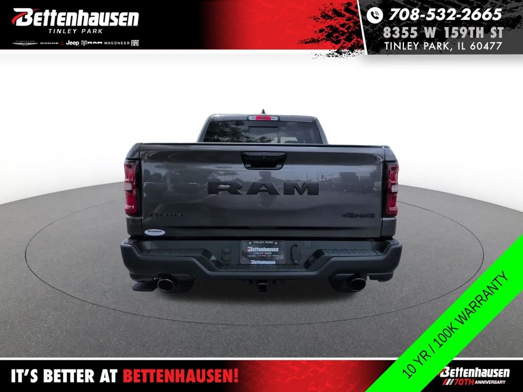 New 2026 Granite Crystal Metallic Clear-Coat Exterior Paint RAM Rebel image 6
