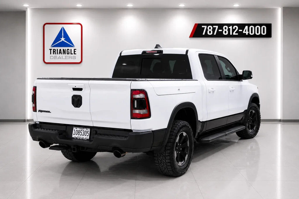 Used 2021 White Ram Rebel image 7