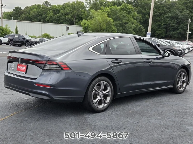 Used 2024 Meteorite Gray Metallic Honda EX image 5