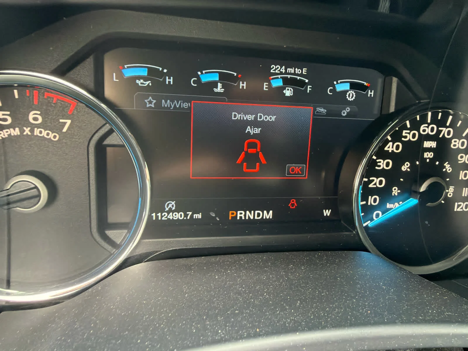 Used 2018 Shadow Black Ford LARIAT image 4