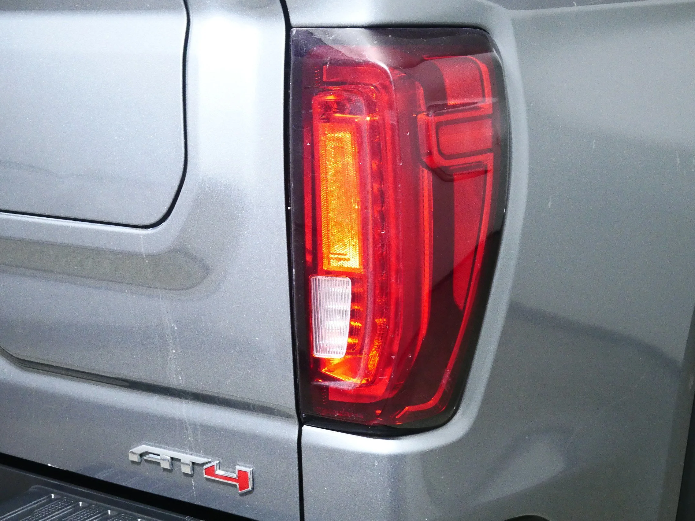 Used 2021 Satin Steel Metallic GMC AT4 image 17