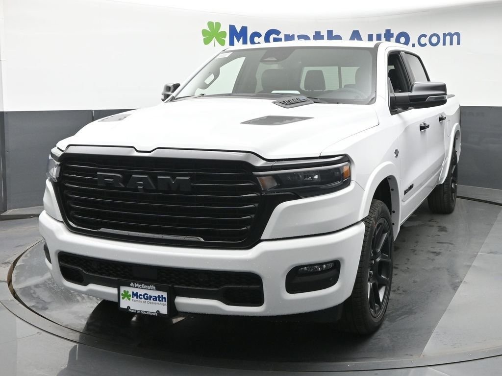 New 2026 Bright White Clear-Coat Exterior Paint RAM Laramie image 21