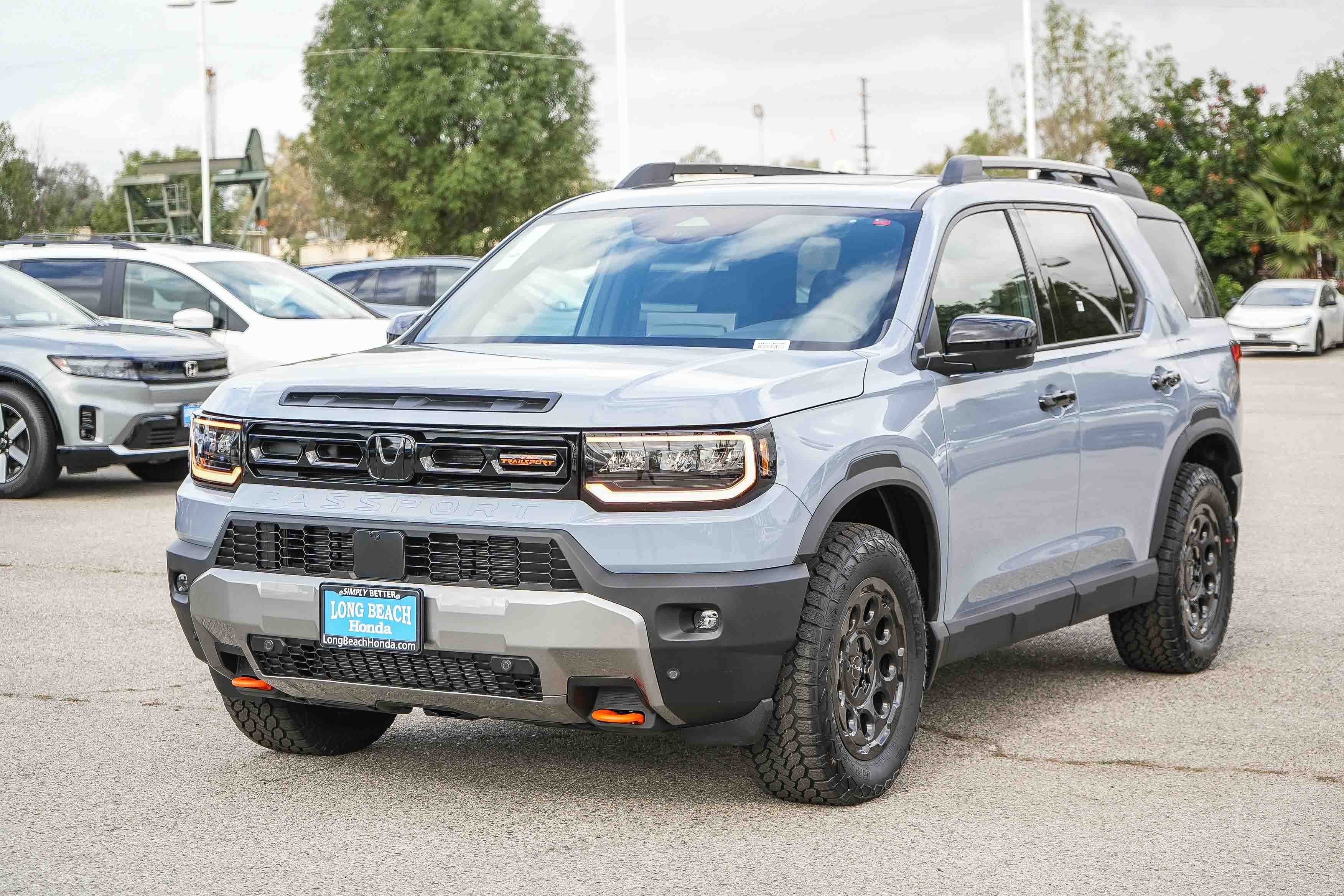 New 2026 Sonic Gray Pearl Honda TrailSport Elite Blackout image 3